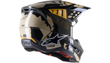 Alpinestars SM5 Helmet - ROVER - Sand / Tangerine / Camo - Large - 8303921-8049-LG - FINAL SALE