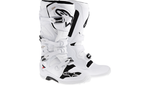 Alpinestars Tech 7 Boots motocross - White - US 11 / EU 45.5 - 2012014-20-11 - FINAL SALE