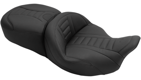 Mustang Super Touring Deluxe Seat for Harley Davidson Touring and Tri Glide Ultra Classic - 79006