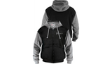 Gerbing 7V Battery Heated Hoodie Sweatshirt - Black - Medium - GER-HDY-7V-UNI-BLK-M