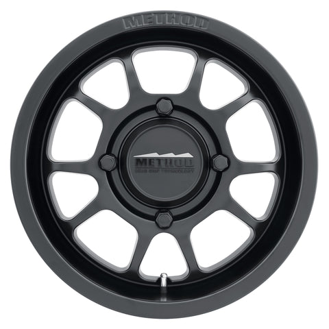 Method MR409 Bead Grip 15x7 / 5+2/38mm Offset / 4x136 - 106.25mm CB - Matte Black Wheel - MR40957047552 - FINAL SALE