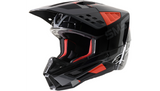 Alpinestars SM5 Helmet - Rover - Gray / Red - 2XL - 8303921-1392-2X - FINAL SALE