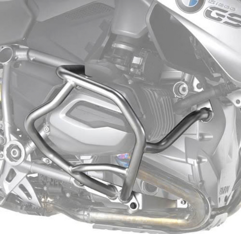 GIVI Engine Guards for 2013-2018 BMW R1250GS - Sliver - TN5108OX