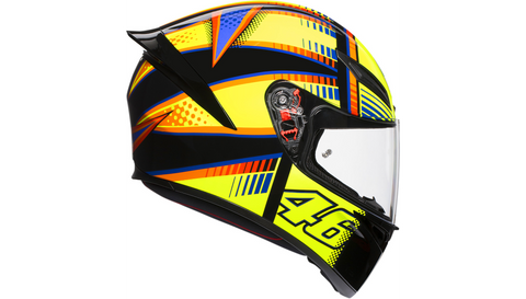 AGV K1 - Soleluna 2015 - Yellow graphics - XL - Extra Large  - 0281O0I0001010 - FINAL SALE