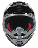 Alpinestars Supertech M8 Helmet Triple - MIPS - Orange/Mid Gray/Black Glossy - XL - 8301319-4184-XL - FINAL SALE