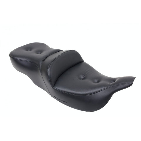 Saddlemen Roadsofa 2-Up Seat for 1997-07 Harley Electra Glide models - Black/Pillow Top - 897-07-181