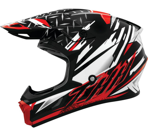 THH T710X Assault Helmet - White/Red - X-Small