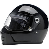 Biltwell Lane Spliter Helmet - Gloss Black - Large