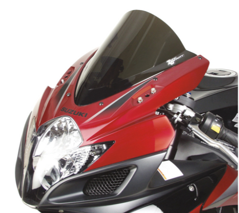 Zero Gravity Double Bubble Windscreen for 2006-07 Suzuki GSX-R600/750 - Light Smoke - 16-110-02