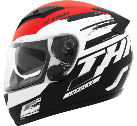 THH TS-80 Impulse Helmet - Black/Red - Large