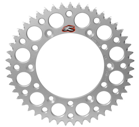 Renthal Ultralight Rear Sprocket - 520 Chain Pitch x 38 Teeth - Silver - 223U-520-38GPSI