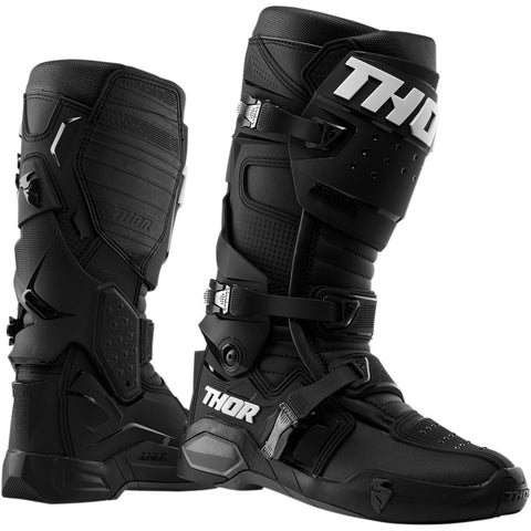 THOR Radial Riding Boots for Men - Black - Size 14