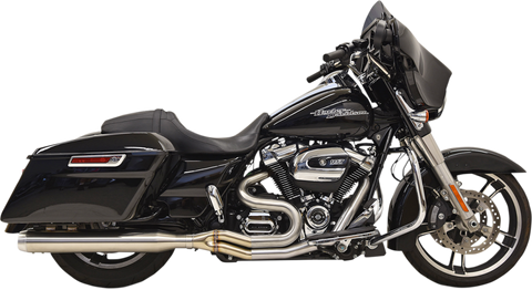 Bassani Road Rage Exhaust for 2017-19 Harley Models - Raw - 1F28SS