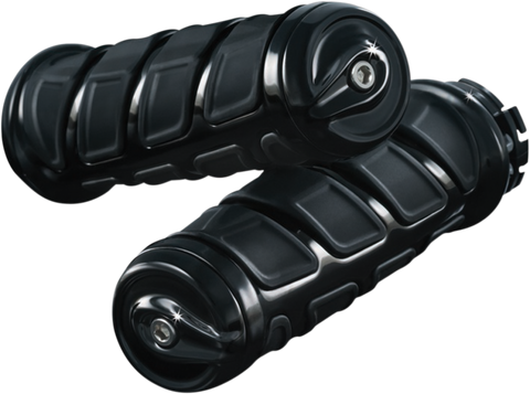 Kuryakyn Kinetic Grips for Can-Am Spyder / Honda CMX250C - 7/8 in. - Black - 6368