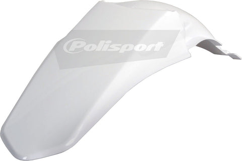 Polisport Replica Rear Fender for 2002-14 Yamaha YZ125/YZ250 - White - 8560500001