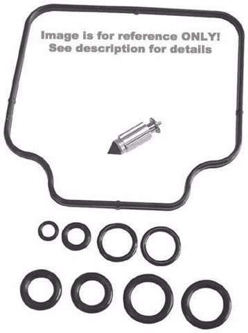 K&L Supply Carburetor Repair Kit for 1976-77 Kawasaki KZ900 Models - 18-2453