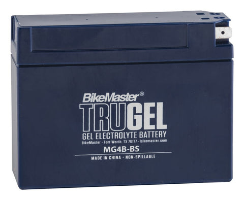 BikeMaster TruGel Battery - 12 Volt - MG4B-BS