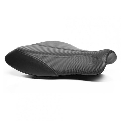 Saddlemen GP-V1 Solo Seat for 2011-19 Kawasaki ZX1000 Ninja ZX-10R - Black/Carbon Fiber - 0810-K065