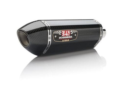 Yoshimura 1117302  R-77 Exhaust Slip-On - Carbon Fiber- 2007-08 Suzuki GSX-R1000