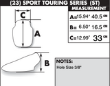 Zero Gravity Sport Touring Windscreen for 2006-07 Suzuki GSX-R600/750 - Light Smoke - 23-110-02