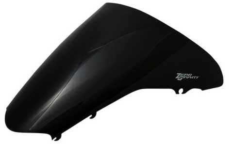 Zero Gravity SR Series Windscreen for 2002-09 Honda VFR800 Intercepteor - Dark Smoke - 20-454-19