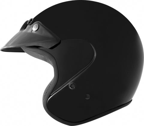 THH T-381 Helmet - Black - Large