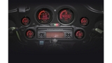 Koso North America Digital Gauge Cluster HD-02 for 2004-13 Harley Touring - 6 Piece - Black - BA050907