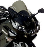 Zero Gravity Double Bubble Windscreen for 2006-19 Kawasaki ZX1400 Ninja ZX-14/14R - Light Smoke - 16-274-02