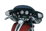 Kuryakyn 3783 - Switch Panel Accent for ’96-’13 Touring & Trike - Chrome