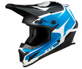 Z1R Rise Flame Helmet - Blue - X-Small