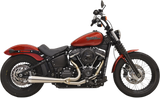 Bassani Road Rage Exhaust for 2018-19 Fat Bob / Softail - Stainless Steel - 1S72SS