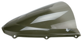 Zero Gravity Double Bubble Windscreen for 2005-08 Kawasaki Ninja ZX-10R / ZX-6R / ZX-6RR - Light Smoke - 16-246M-02