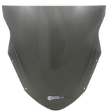 Zero Gravity SR Series Windscreen for 2009-11 Kawasaki EX650C Ninja 650R - Light Smoke - 20-204-02