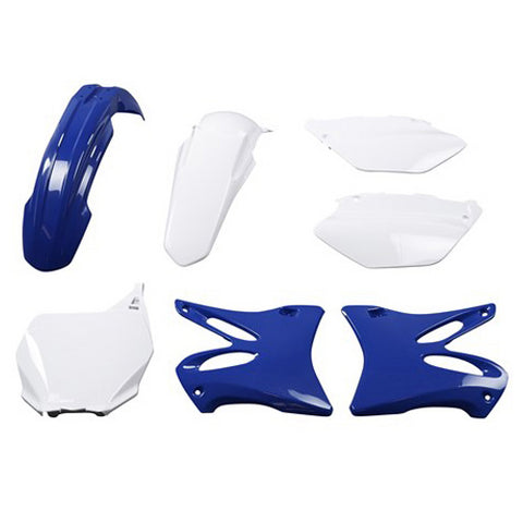 Polisport MX Complete Replica Plastics Kit for 2006-14 Yamaha YZ125/250 - OE Blue/White - 90527