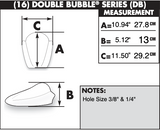 Zero Gravity Double Bubble Windscreen for 2007-08 Suzuki GSX-R1000 - Light Smoke - 16-111-02