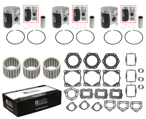 Namura Top-End Rebuild Kit for 1999-05 Kawasaki 150 Ultra - 80.37mm - NW-20006-2K