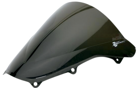 Zero Gravity Double Bubble Windscreen for 2003-10 Suzuki SV650/1000 models - Dark Smoke - 16-157-19