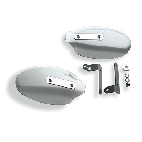 National Cycle 20041 - Hand Deflectors for Suzuki and Yamaha - Light Gray