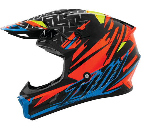 THH T710X Assault Helmet - Black/Orange - Large