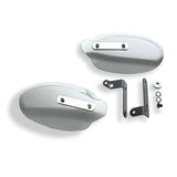 National Cycle N5543 - Hand Deflectors - High Impact Acrylic - Light Gray