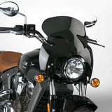 National Cycle Wave Quick Release Windshield for Indian Scout - Dark Gray - N21605