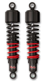 Burly Brand Stiletto Shocks for Harley Dyna models - 13.5 inches - Black - B28-1253