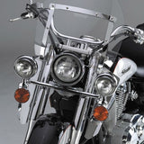 National Cycle N76601 - Switchblade Windshield Lowers for Honda - Kawasaki and Yamaha - Chrome