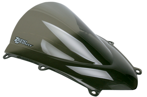 Zero Gravity Double Bubble Windscreen for 2007-12 Honda CBR600RR - Light Smoke - 16-407-02