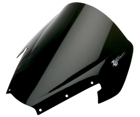 Zero Gravity Double Bubble Windscreen for 2001-05 Yamaha FZ1 - Dark Smoke - 16-506-19