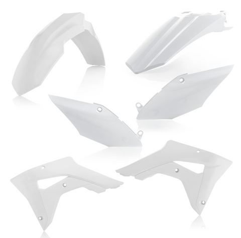 Acerbis Standard Plastic Kit for 2017-21 Honda CRF models - White - 2645460002