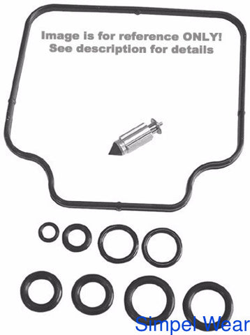 K&L Supply K&L Supply 18-2449 Carb Repair Kit for 1969-72 Kawasaki H1500 / H1500A / H1500B