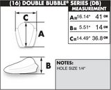 Zero Gravity Double Bubble Windscreen for 2011-14 Kawasaki ZX1000 Ninja ZX-10R - Dark Smoke - 16-263-19