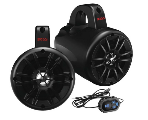 Boss Audio Amplified Bluetooth Roll Cage 4 Inch Speaker Pods - BM40AMPBT