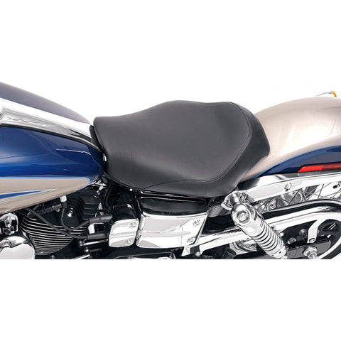 Saddlemen Renegade Solo Seat for 2006-17 Harley Dyna models - Black/Smooth - 806-04-002